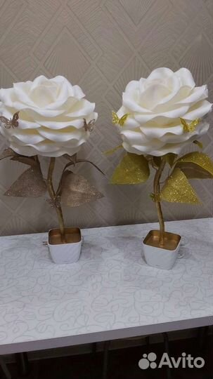 Светильник роза