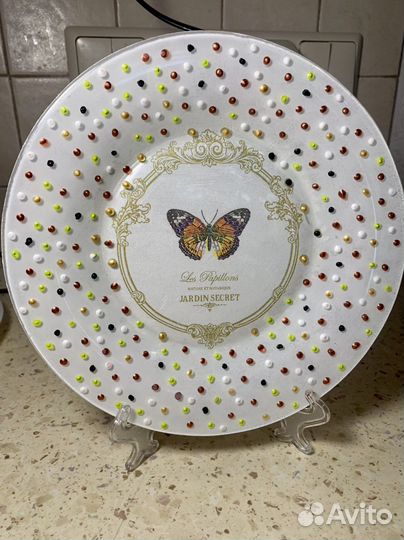 Тарелка ручной работы