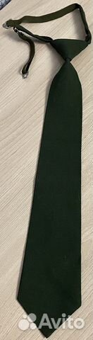 Галстук форменный оливковый