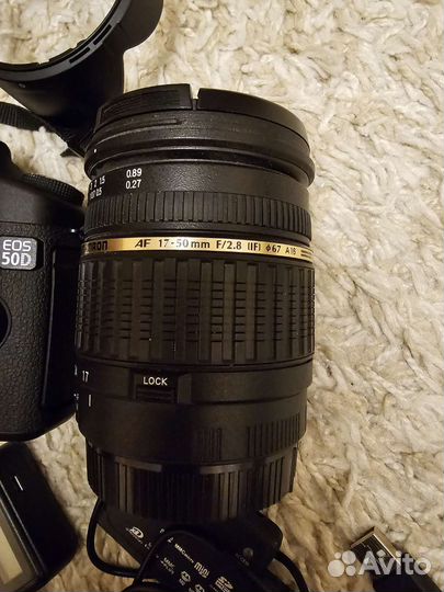 Зеркальный фотоаппарат canon 50D + объективы
