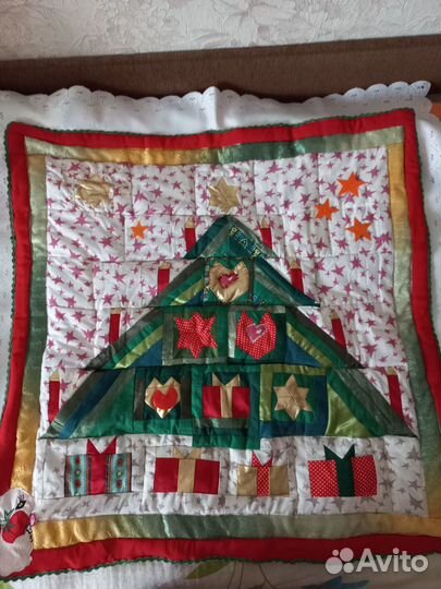 Лоскутное панно печворк 