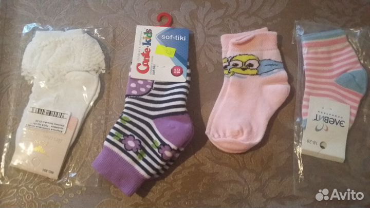 Новые носочки р-р 12-14
