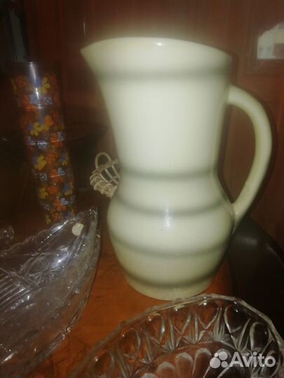 Посуда цветное стекло