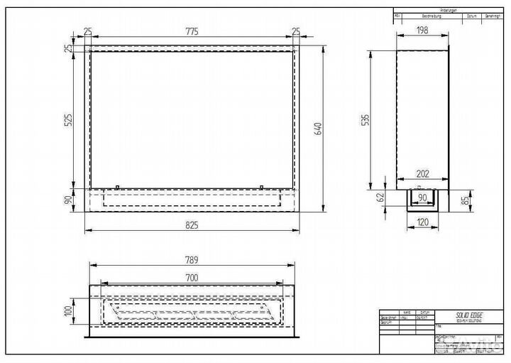 Биокамин встраиваемый