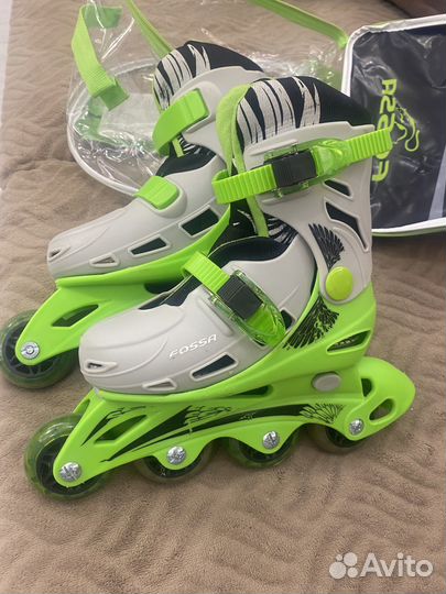 Роликовые коньки детские раздвижные