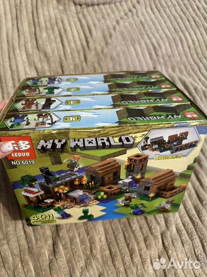 Конструктор майнкрафт