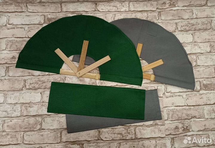 Веер для бани, однотонный