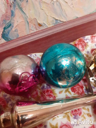 Елочные игрушки СССР