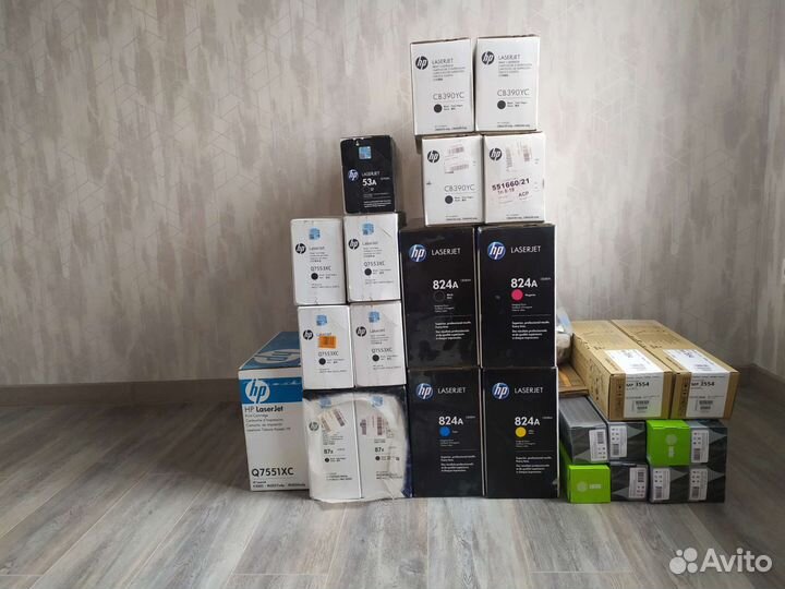 Расходные материалы для печатающей техники HP