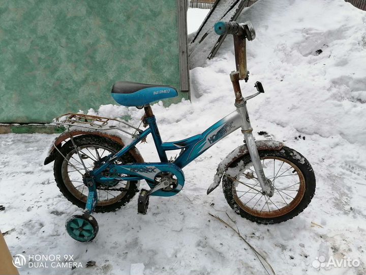 Детский велосипед бу трех колесный