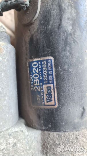 Стартер Hyundai elantra hd 2008 год