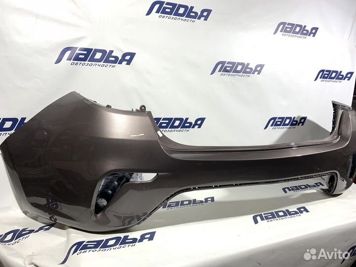 Бампер Kia Rio(17-20) задний Коричневый S4N