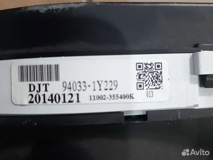 Панель приборов KIA Picanto 2