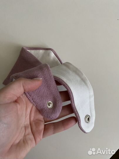 Комплект шапка и снуд для малыша. Весна-Осень