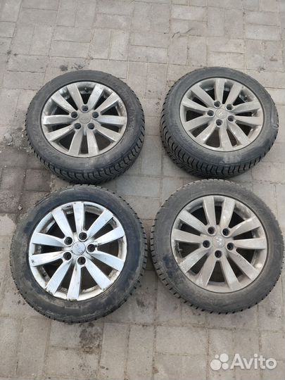 Комплект колес(зима) на Kia(Hyundai) 205/55R16