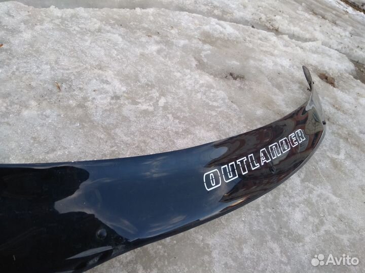 Дефлектор капота mitsubishi outlander