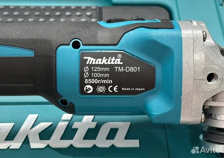 Аккумуляторная болгарка Makita 125мм (Арт.87423)