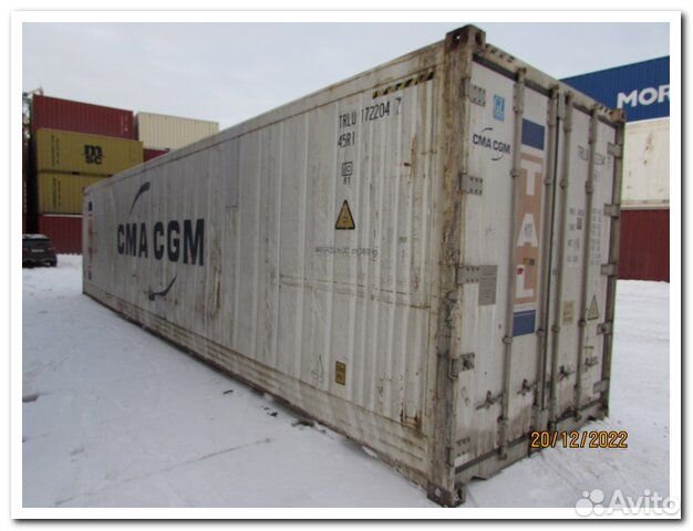 Рефконтейнер 40-футов ТК 2008 г trlu 172204-7