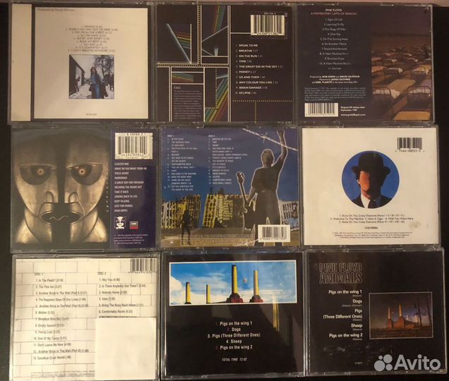 Коллекция CD Pink Floyd