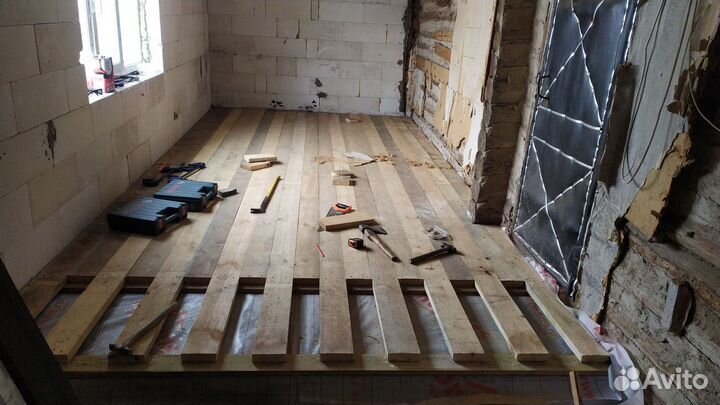 Услуги плотника, столяра. Полы, перегородки и др