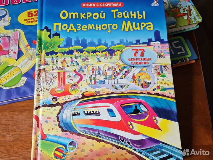 Книга с секретом с окошками изд. Робинс