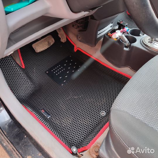 EVA коврики 3D на KIA Picanto с бортами