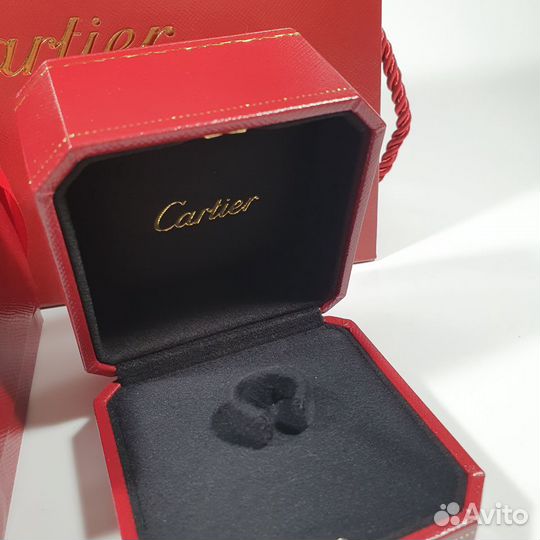 Коробка Cartier для кольца Trinity