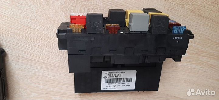 Блок предохранителей Mercedes C-Class W203 купе
