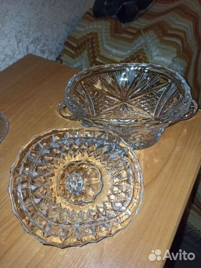 Хрусталь СССР и Чехословакия, винтаж