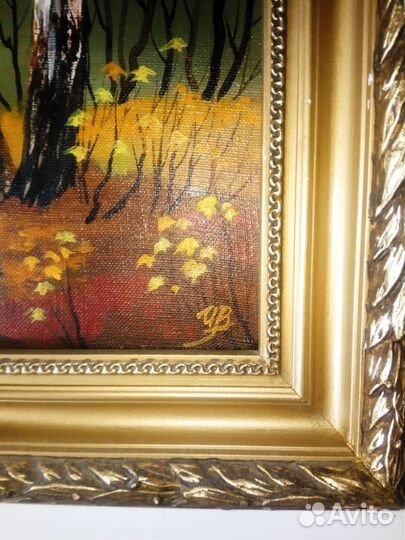 Картина холст масло 