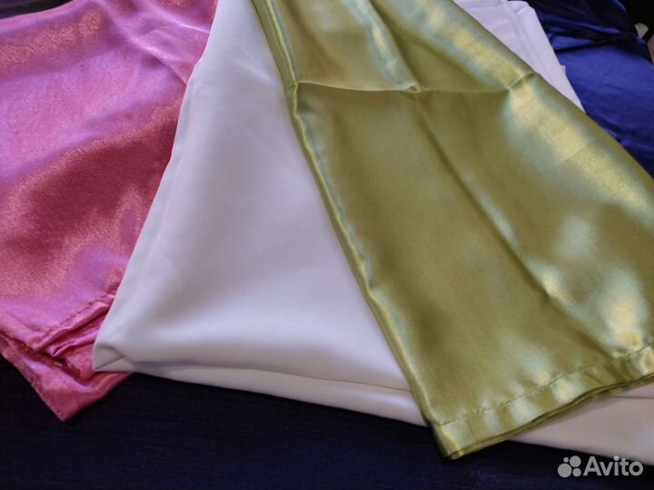 Ткань портьерная атласная