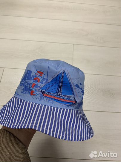 Детская панама с парусами