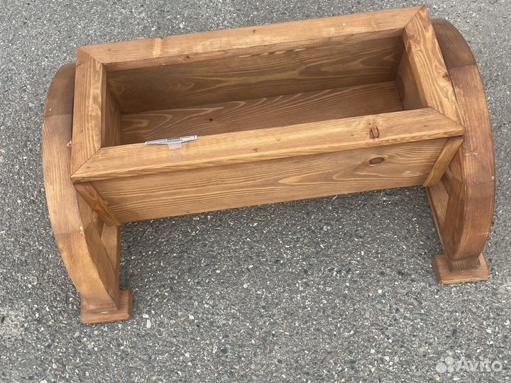 Кашпо из лиственницы