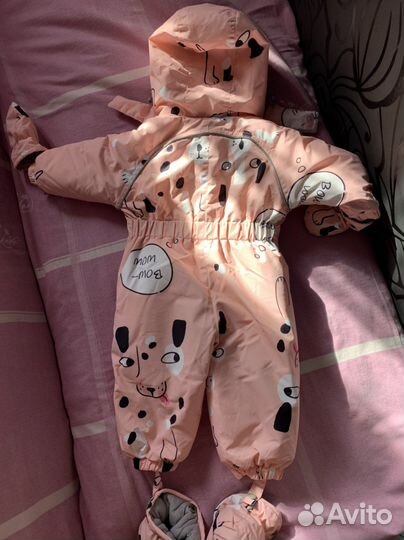 Комбинезон для девочки 68 зима