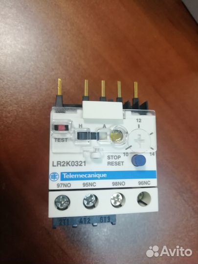 Тепловое реле перегрузки 3P 10-14A (LR2K0321)