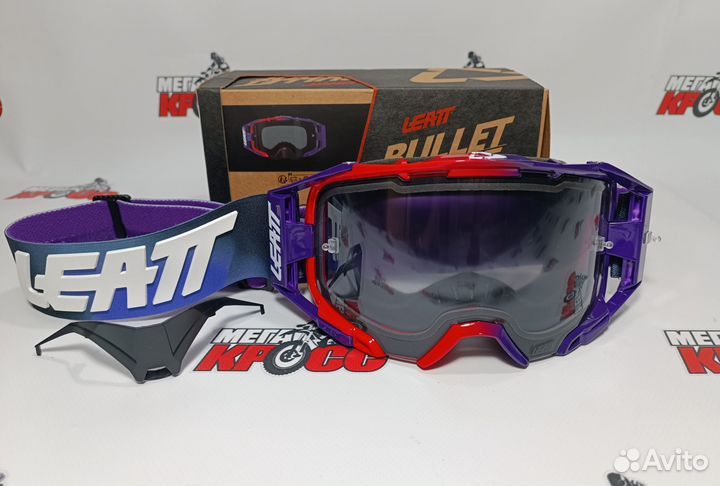 Очки кроссовые leatt Velocity 6.5 SunDown Light Gr