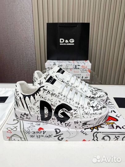 Кроссовки Dolce & Gabbana Portofino Graffiti
