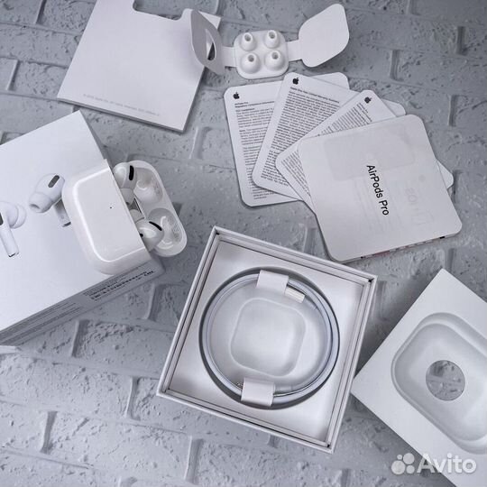 Airpods pro Рабочее шумоподавление (300 Отзывов)