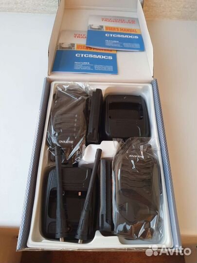 Комплект из 2-х раций Baofeng