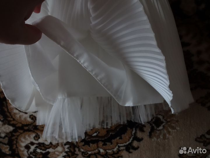 Праздничное платье + меховое болеро