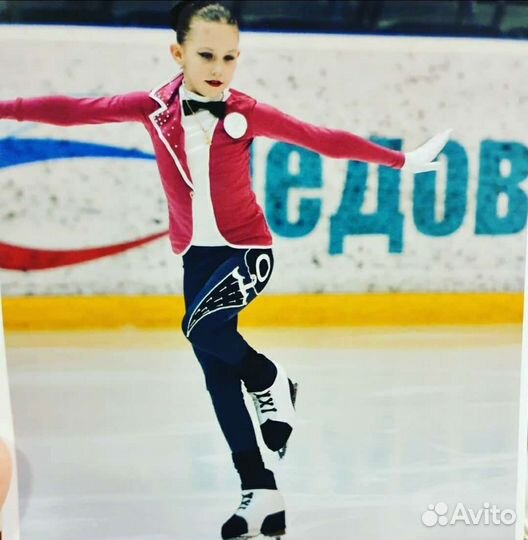 Костюм для фигурного катания Чарли Чаплин детский