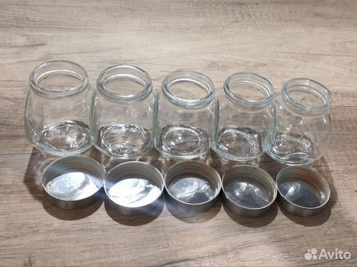 Пустые баночки, пищевые