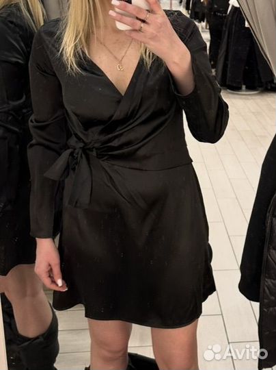Платье женское 44 46 черное