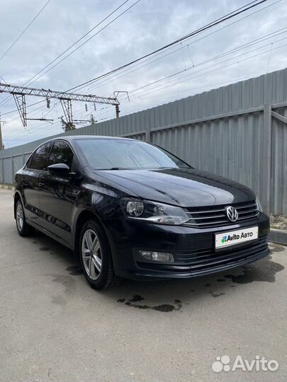 Volkswagen Polo 1.6 AT, 2017, 142 000 км