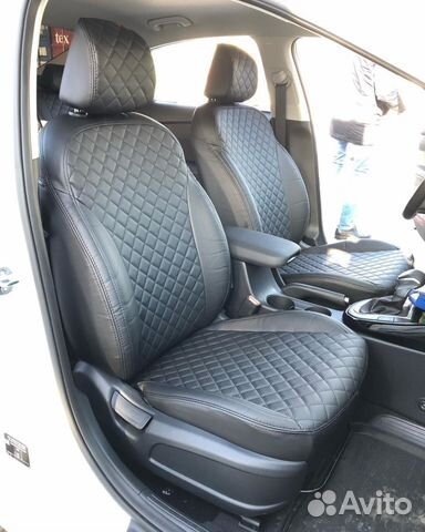 Чехлы Ромб на Kia Cerato 4