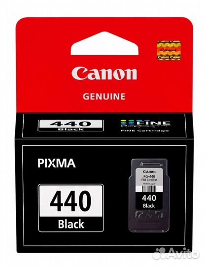 Canon PG-440 (5219B001) картридж черный (180 стр.)