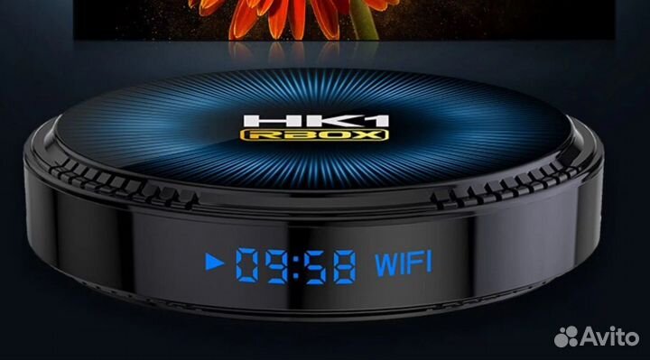 Андроид тв приставка HK1 rbox H8 4/32 Android 12