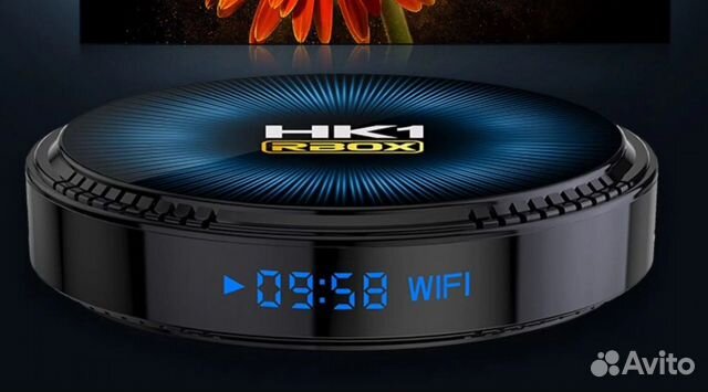 Андроид тв приставка HK1 rbox H8 4/32 Android 12