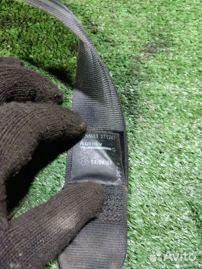 Ремень безопасности передний правый Renault Logan