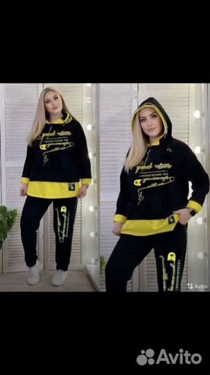 Шикарный спортивный костюм до 64 размера